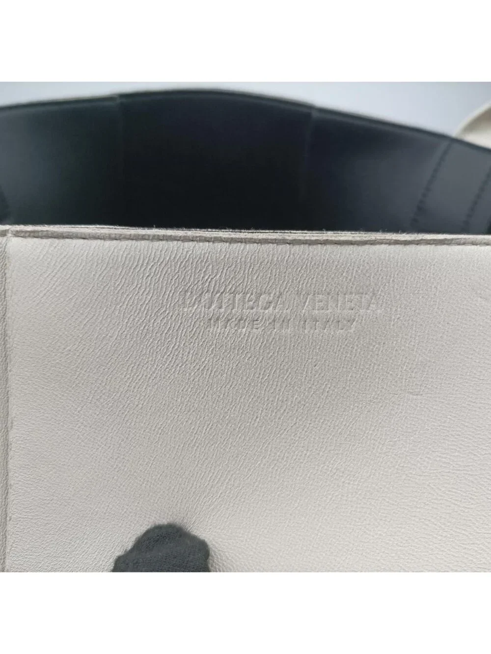 Bottega Veneta the Arco Tote White Lambskin